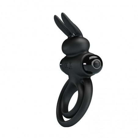 Double anneau vibrant tête de lapin Ring III PRETTYLOVE