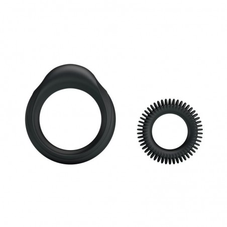 Kit de 2 cockrings silicone Manhood BAILE