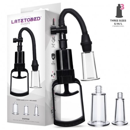 Pompe à tétons et clitoris manuelle LATETOBED