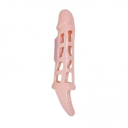Etui de pénis vibrant ajouré avec maintien testiculaire Harrison PRETTYLOVE