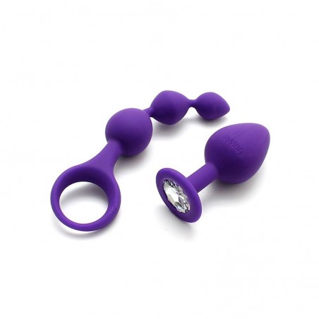 Kit plug + chapelet anaux pour débutant Barcelona RIMBA