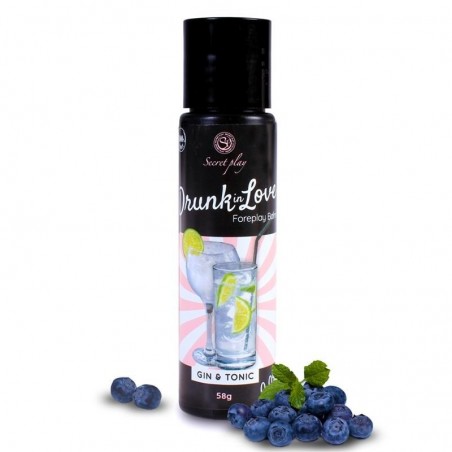 Lubrifiant léchable Gin Tonic  60ml Drunk in Love SECRET PLAY
