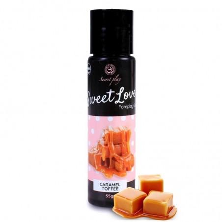 Lubrifiant comestible Caramel 60ml Sweet Love SECRET PLAY