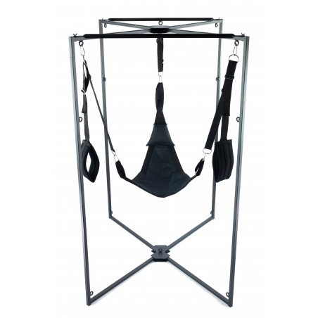 Set Balançoire sexuelle assise triangle + structure métallique MR SLING