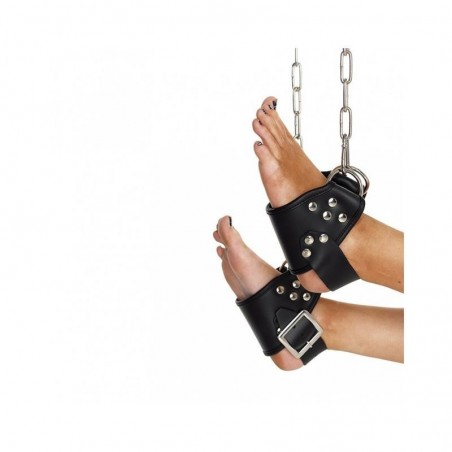 Menottes pour pieds en cuir ajustable RIMBA