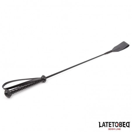 Cravache classique avec manche tressé 60cm LATETOBED