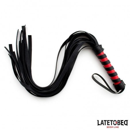 Petit Martinet 45cm noir et rouge LATETOBED