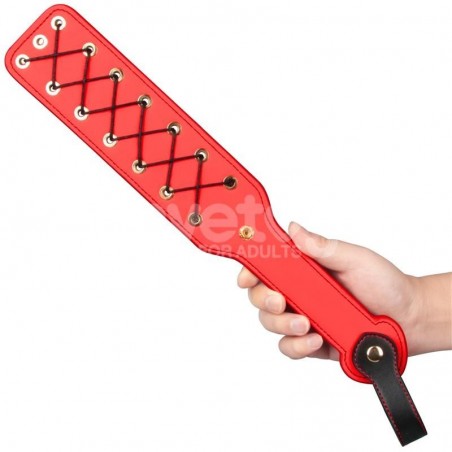Paddle laçage croisé 38cm Rebellion Reign Rope LOVETOY