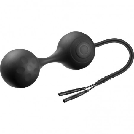 Boules de geisha électrostimulante silicone noir Lula ELECTRASTIM