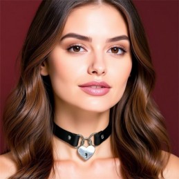 Collier cuir vegan avec...
