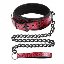 Collier ajustable cuir...