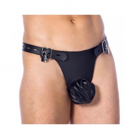 Ceinture de chasteté réglable avec cadenas pour homme RIMBA