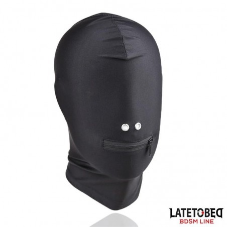 Cagoule intégrale avec fermeture éclair sur la bouche LATETOBED