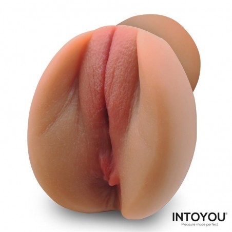 Vagin et Anus masturbateur 2 trous texturés 490gr Wanda LIKETRUE